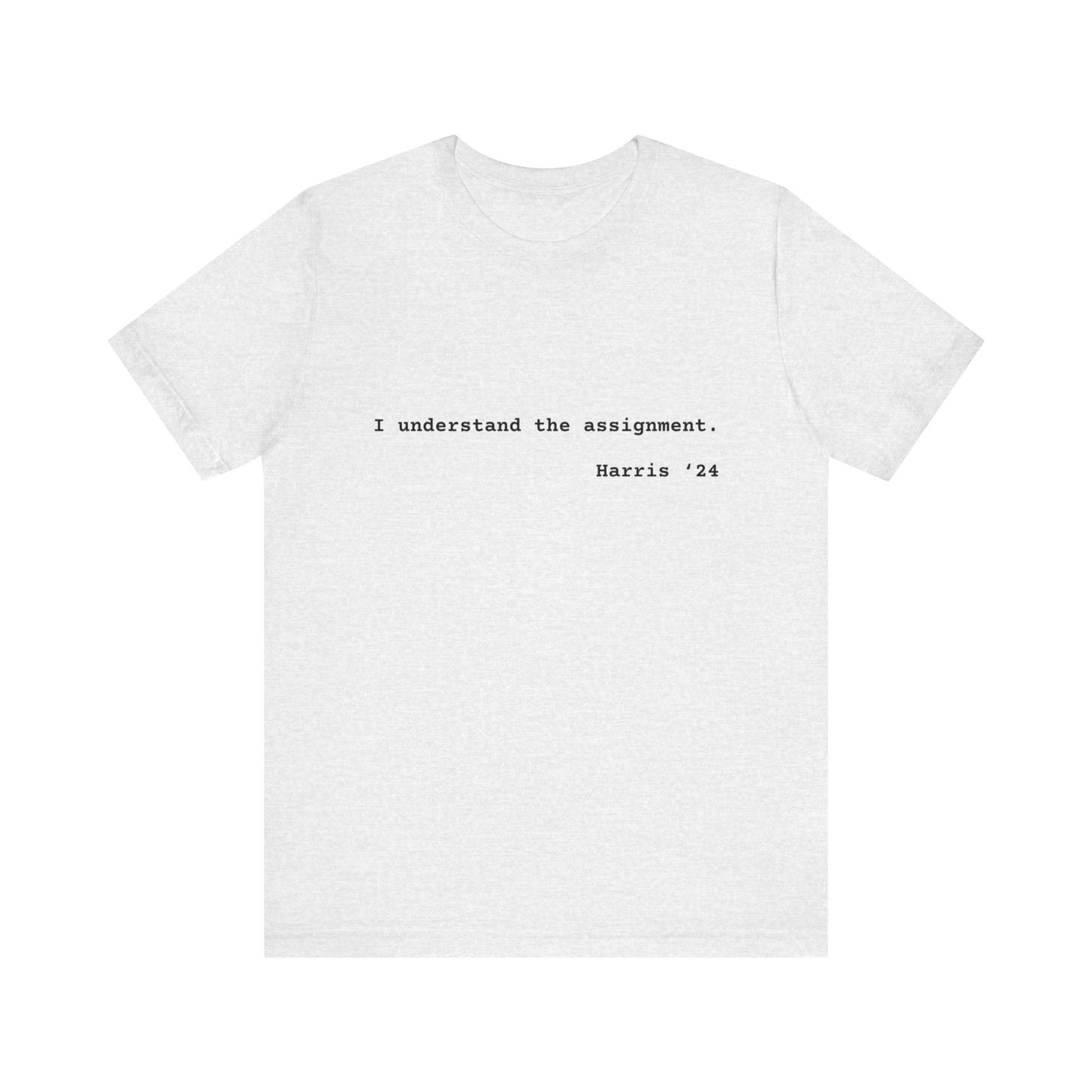 I Understand The Assignment Tee