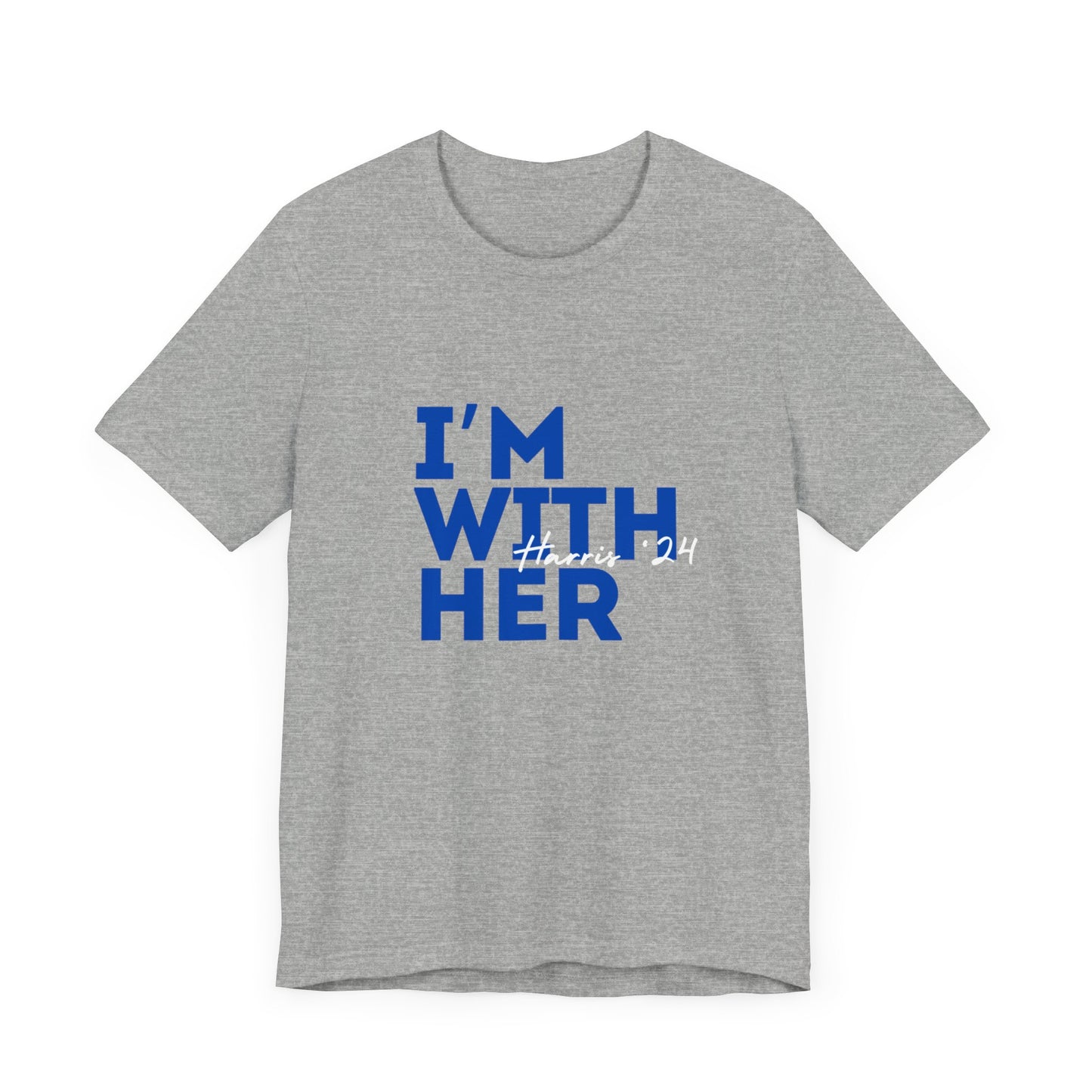 I'm With Her Pink/Gray