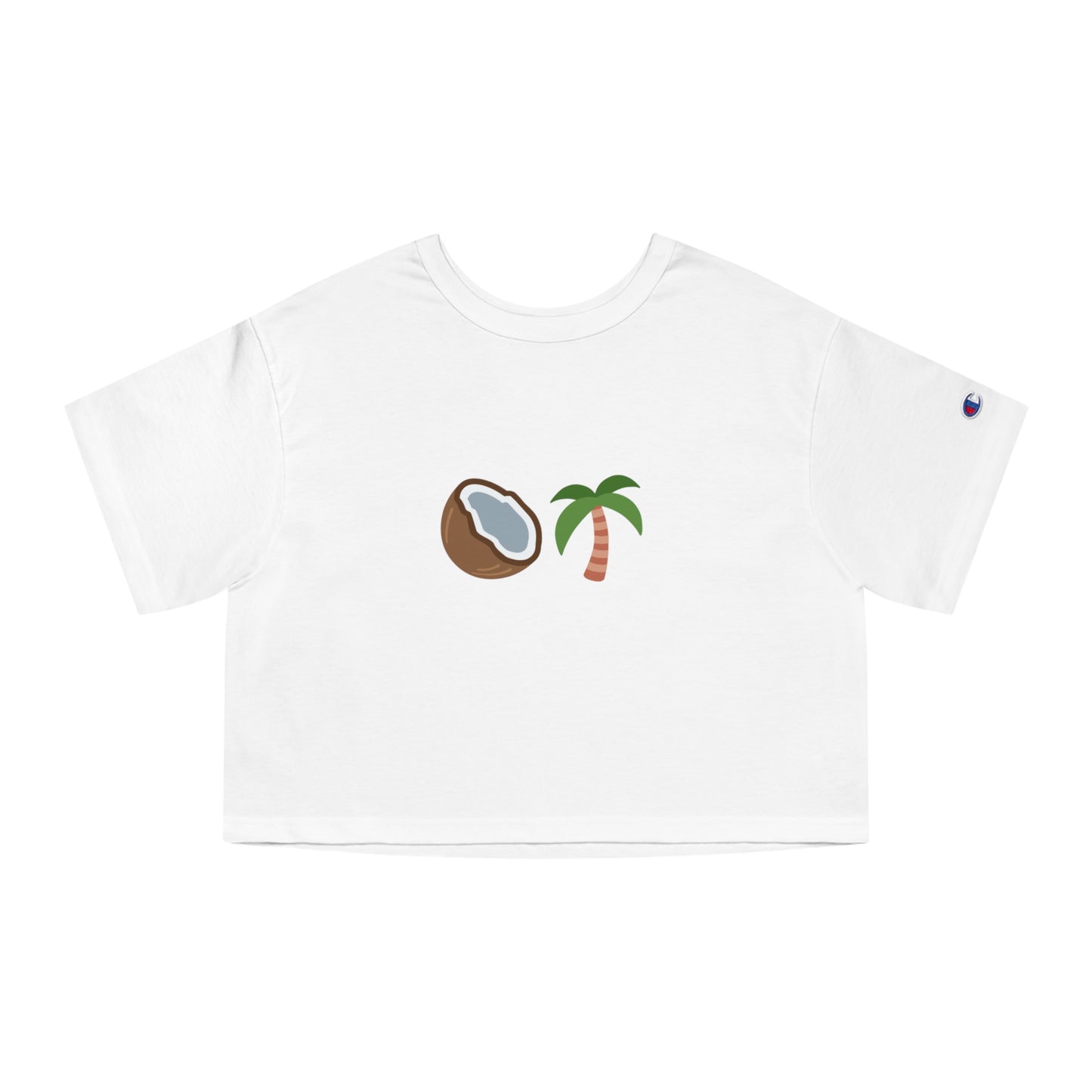 Fell Out Of A Coconut Tree Cropped T-Shirt