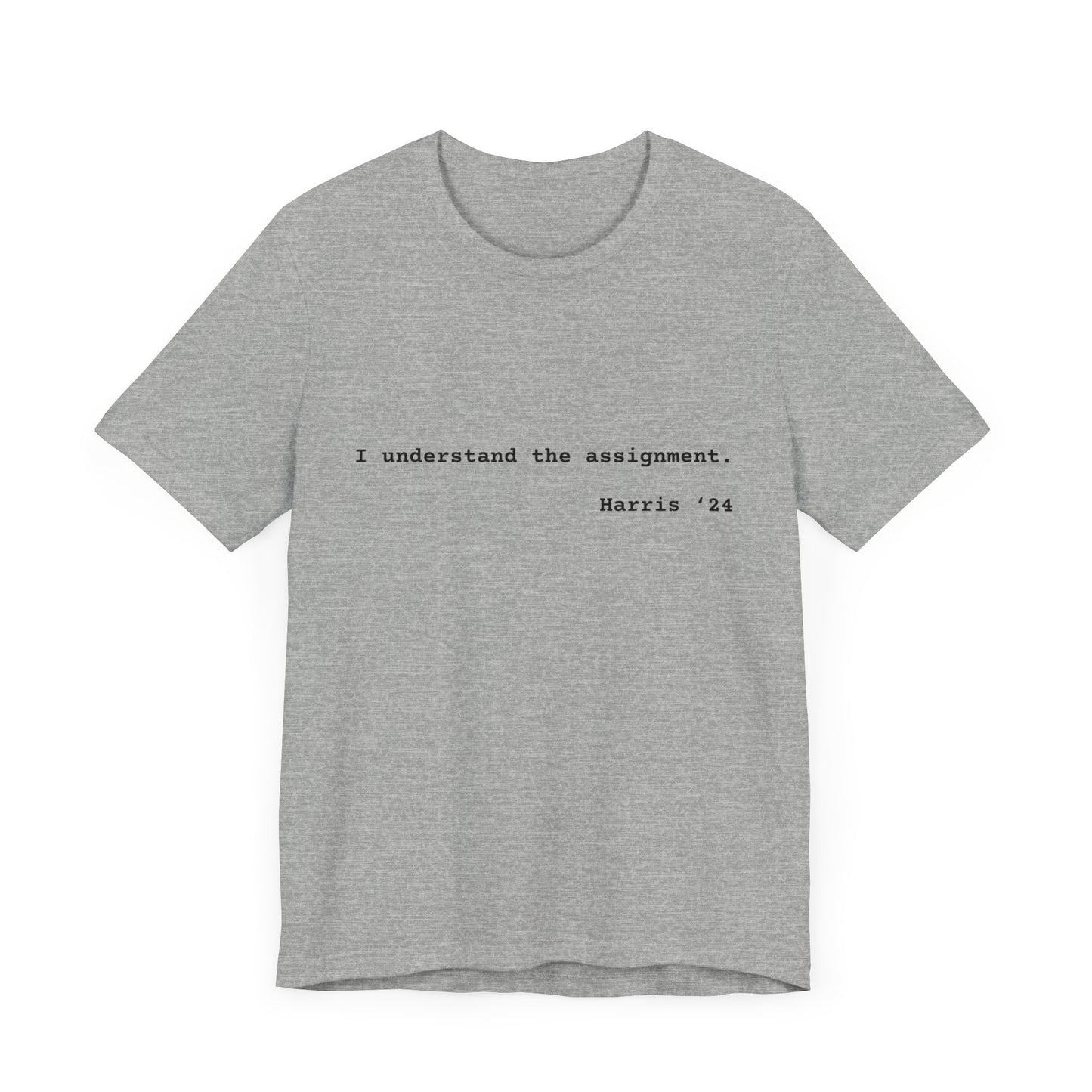 I Understand The Assignment Tee