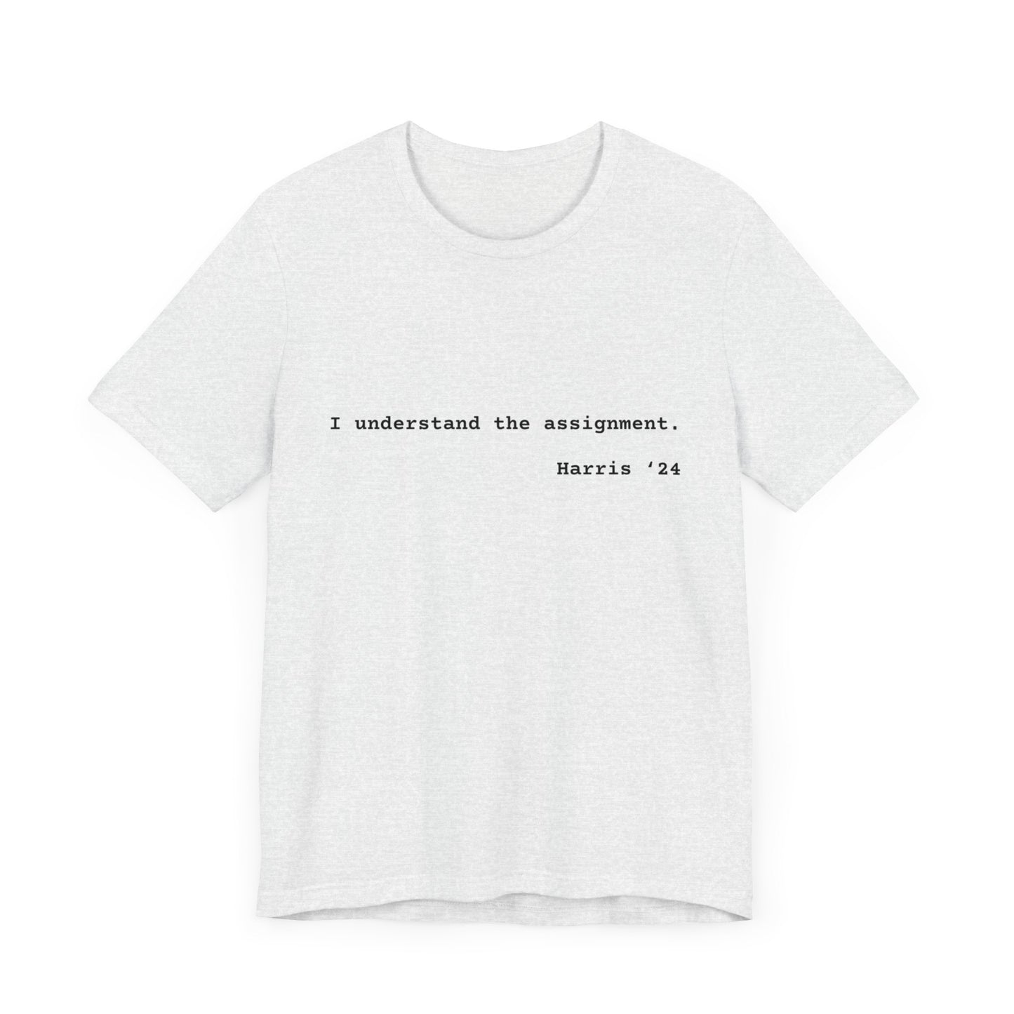 I Understand The Assignment Tee