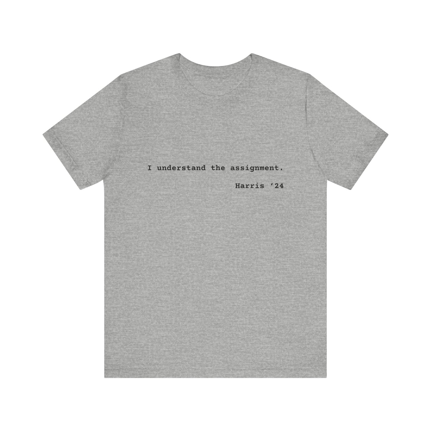 I Understand The Assignment Tee