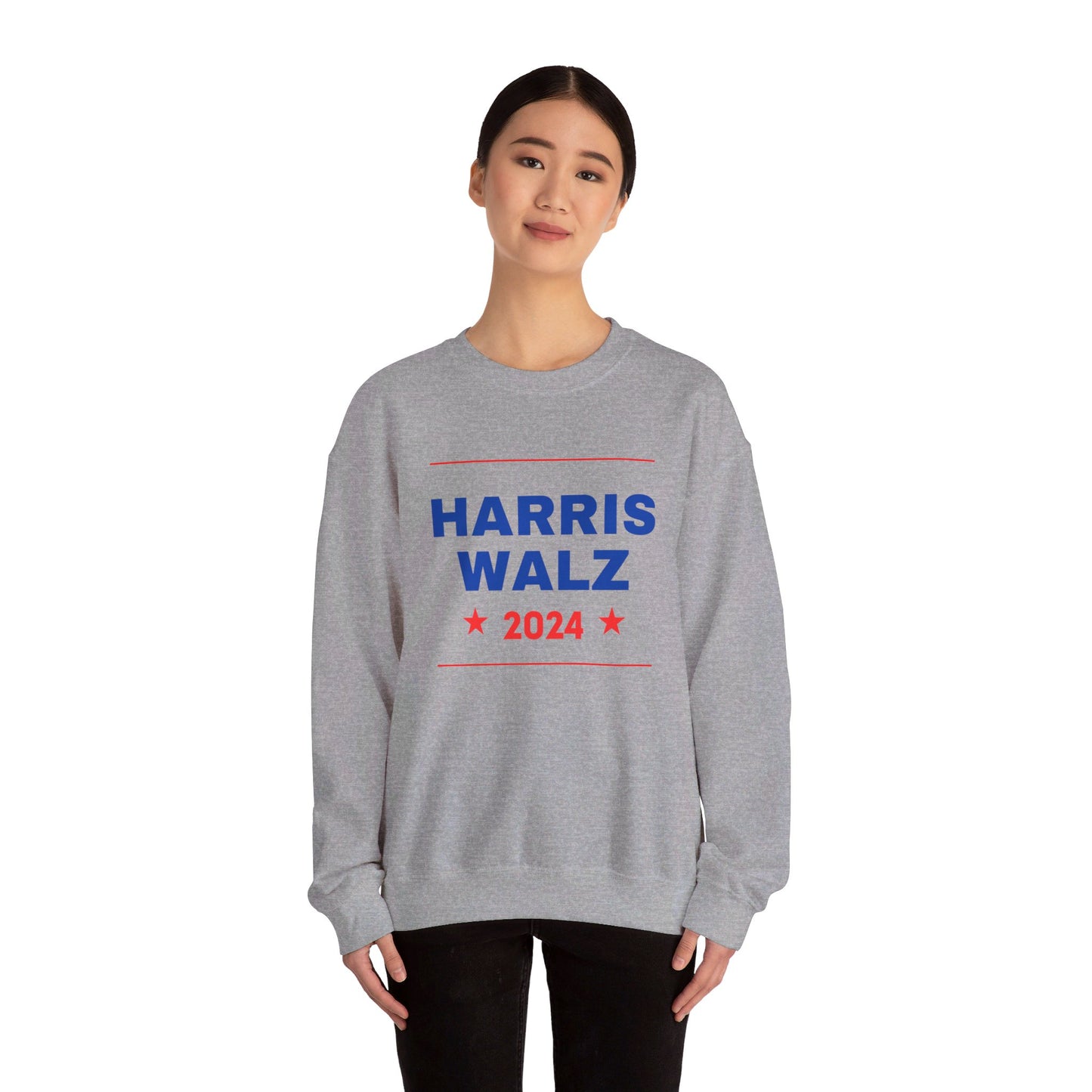 Harris Walz Crewneck Sweatshirt