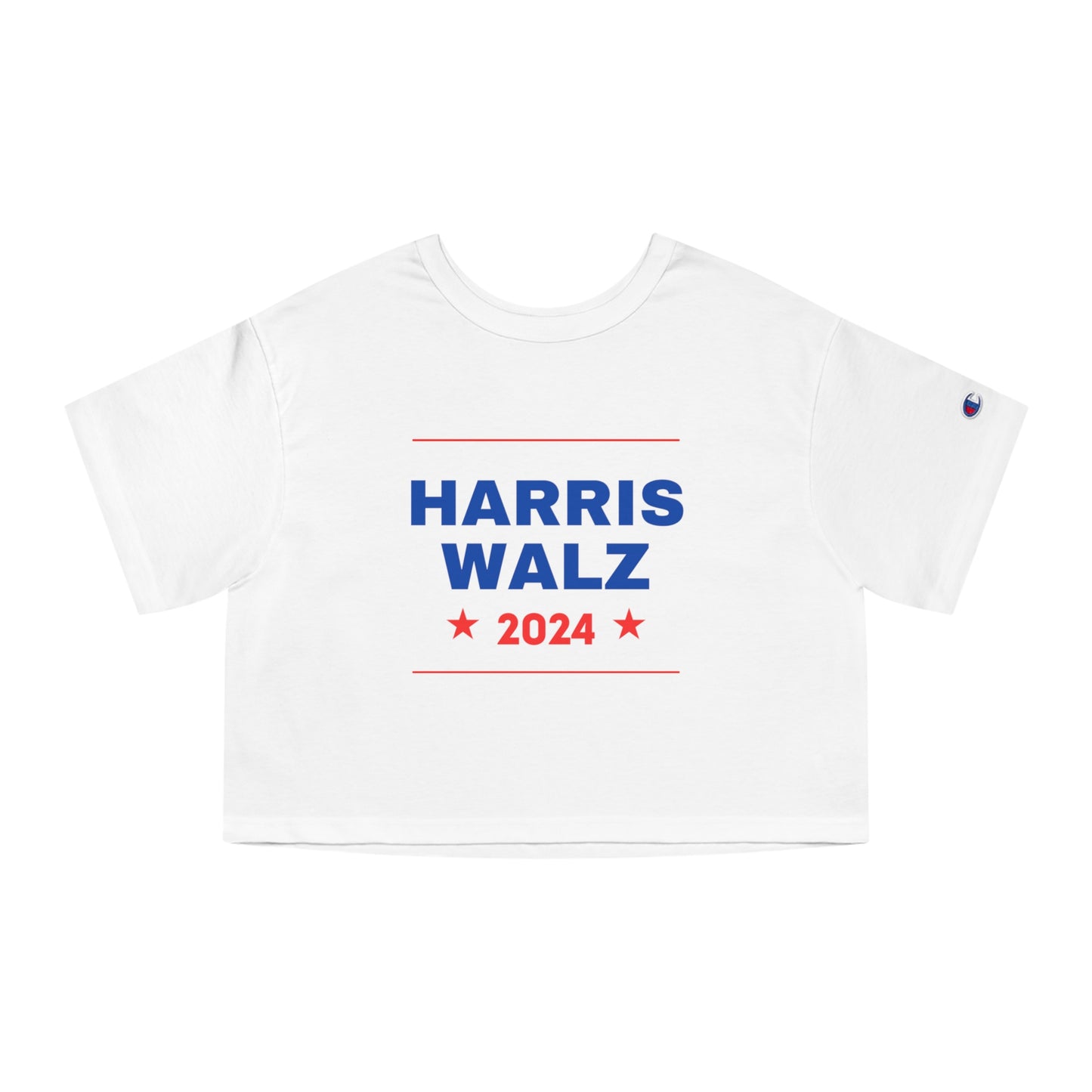 Harris Walz Cropped T-Shirt
