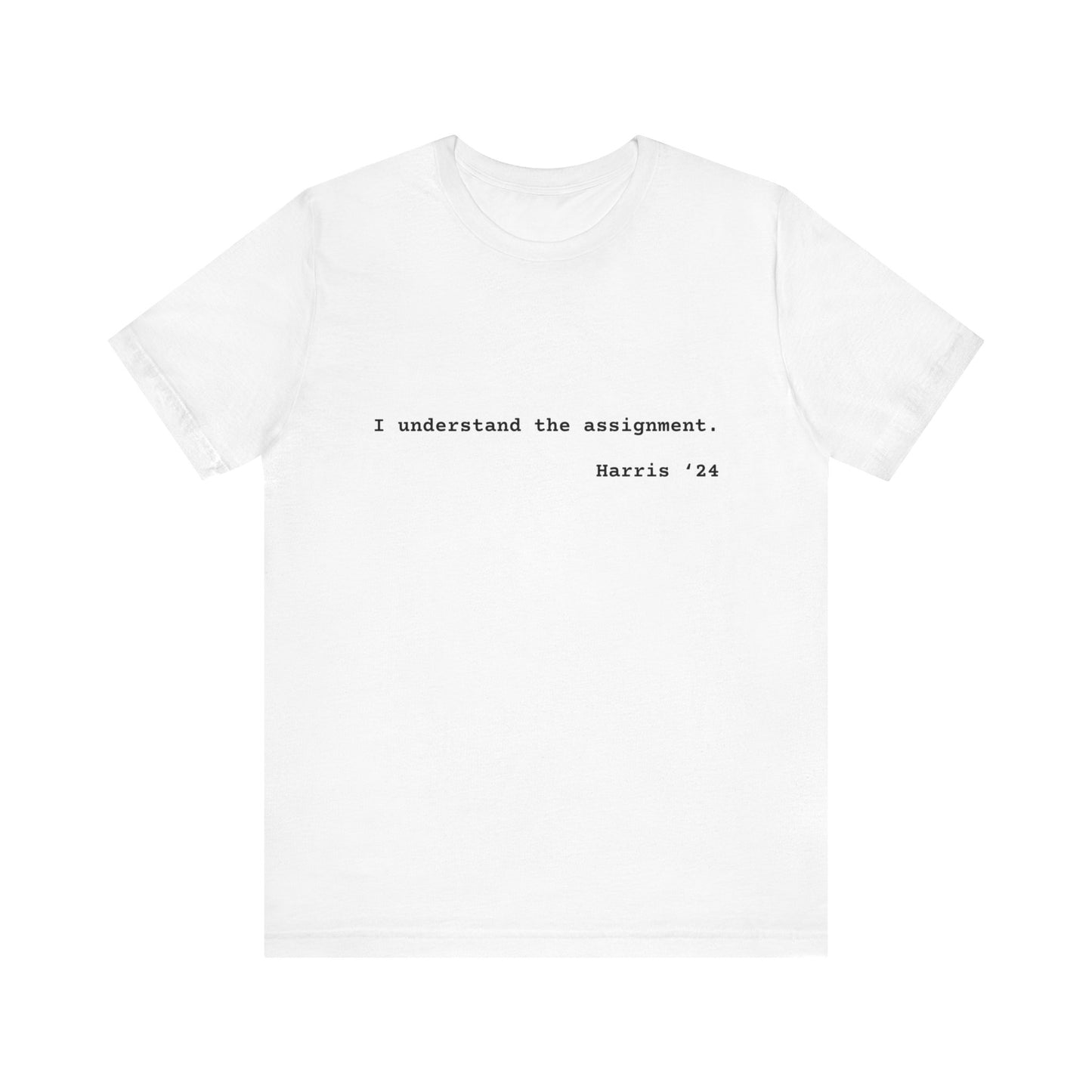 I Understand The Assignment Tee