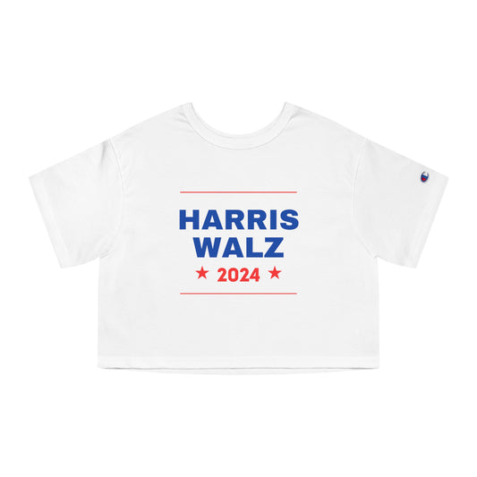 Harris Walz Cropped T-Shirt